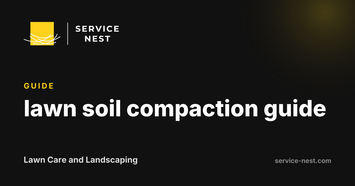 lawn soil compaction guide