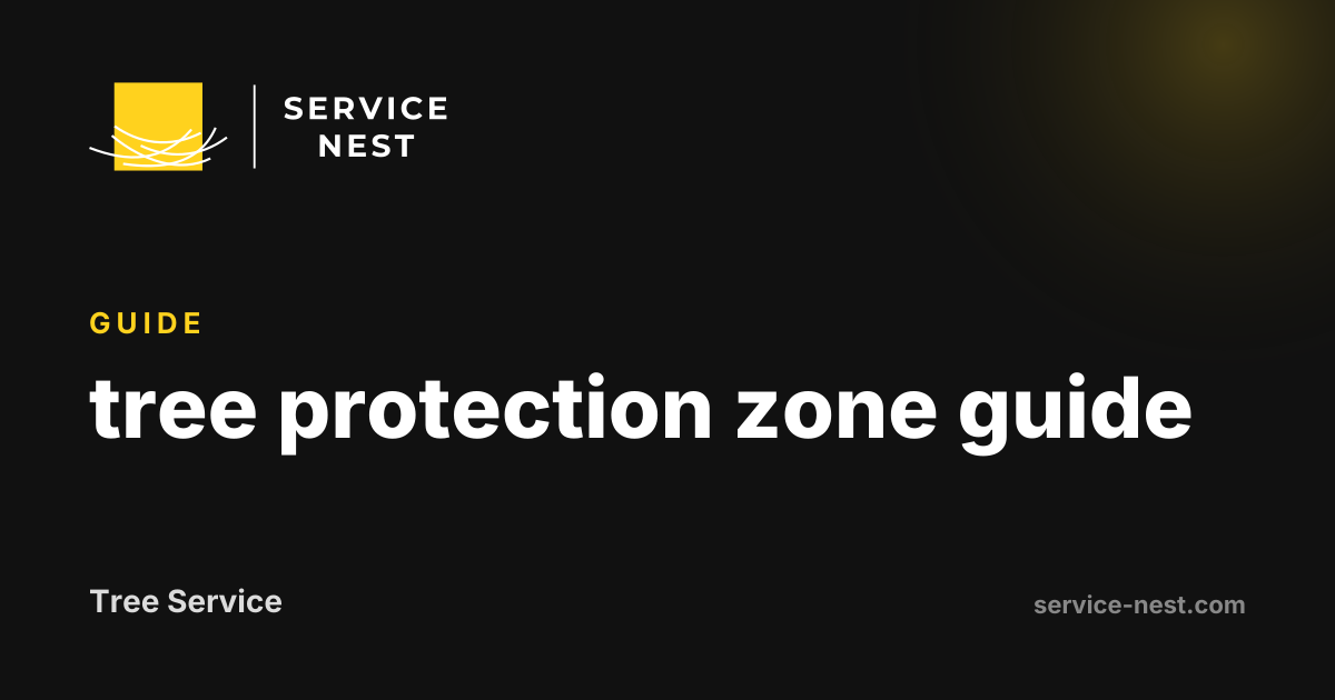 tree protection zone guide